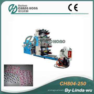 Máquina de impresión del Serviette de Flexo del color 4 (CH804-250)